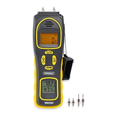 General Tools MMH800 4-in-1 Pin/Pinless Moisture Meter
